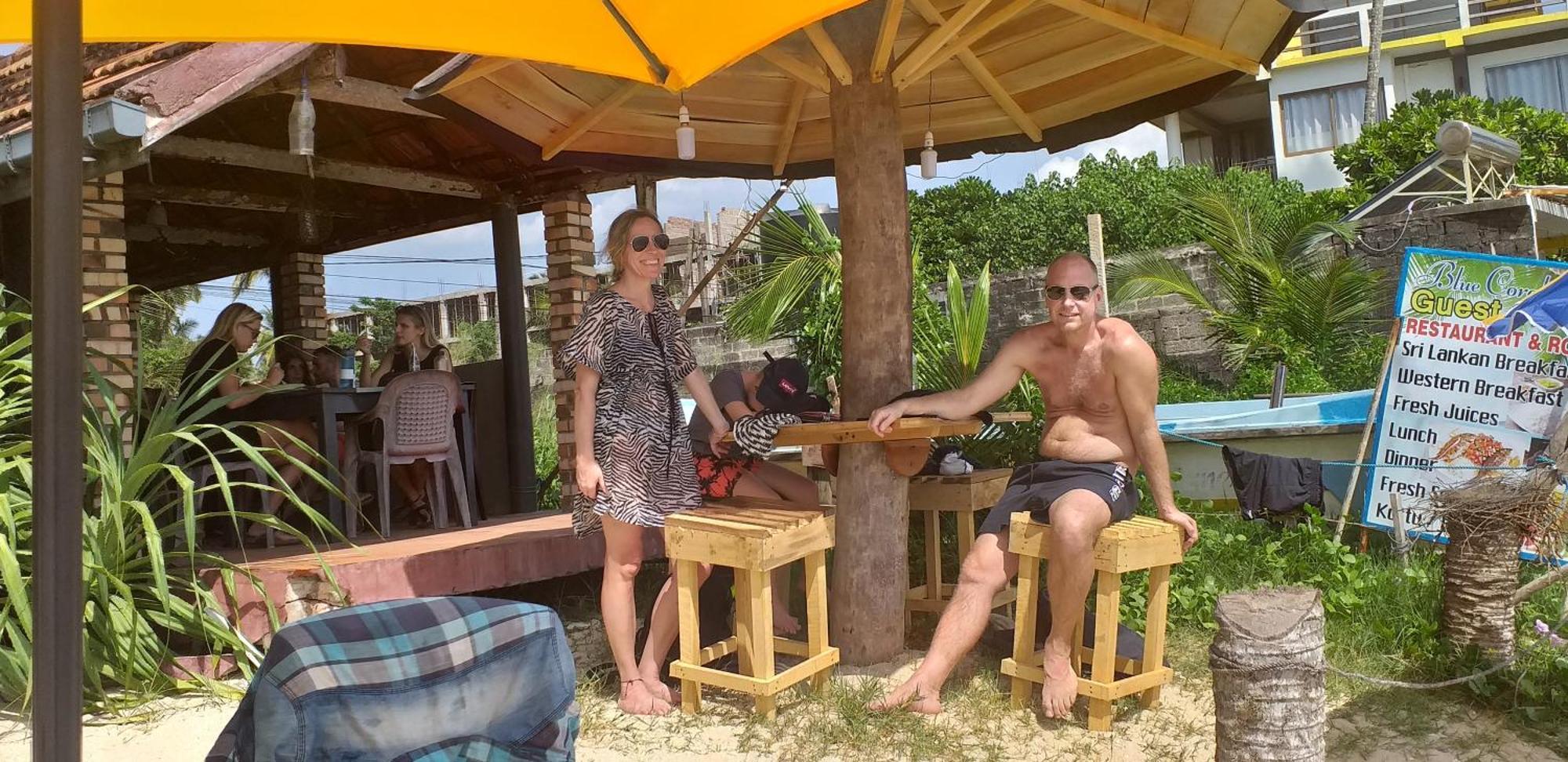 Blue Corals Beach Bungalow マータラ エクステリア 写真